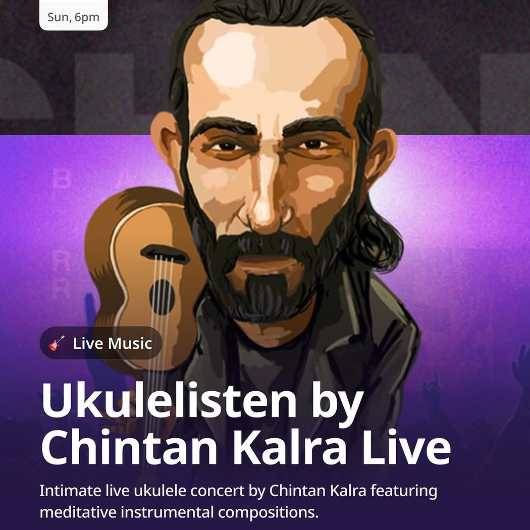 Ukulelisten by Chintan Kalra Live 1