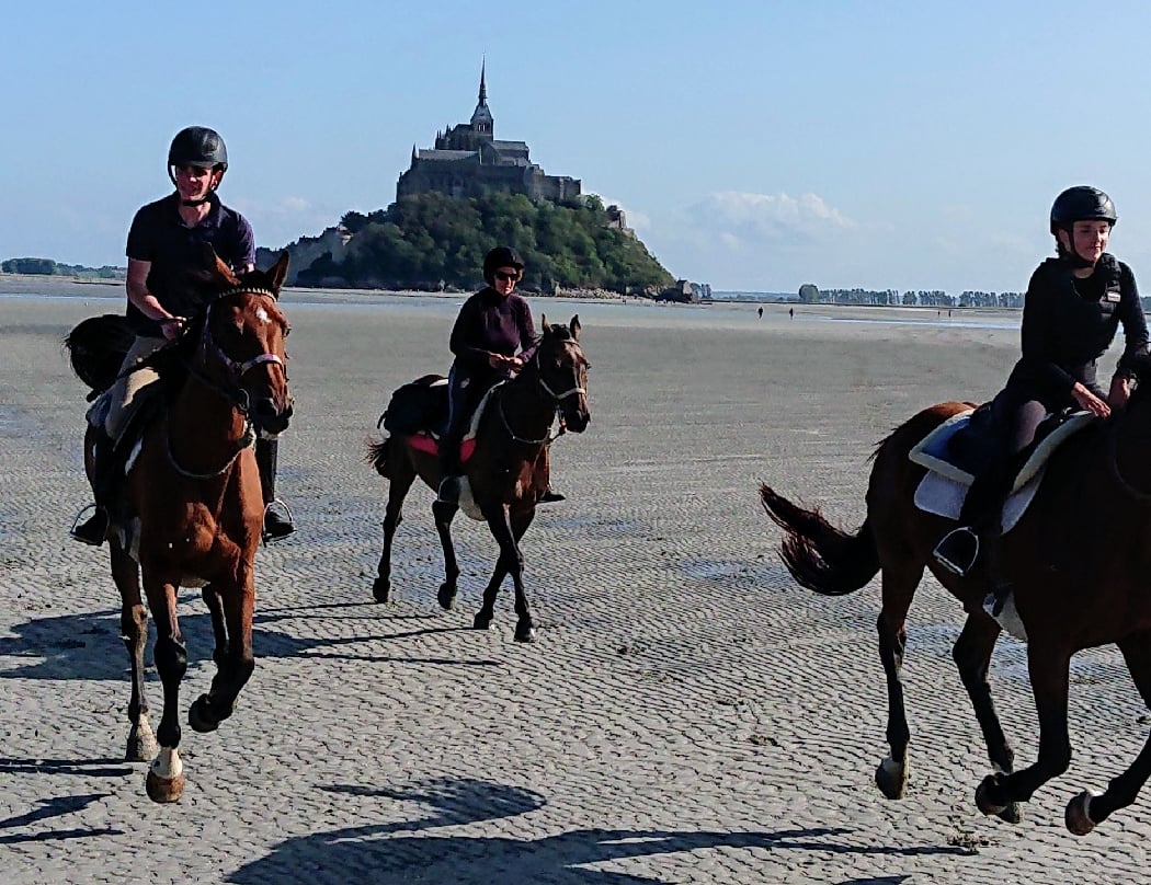 Cheval Plaisir Mont Saint Michel 2