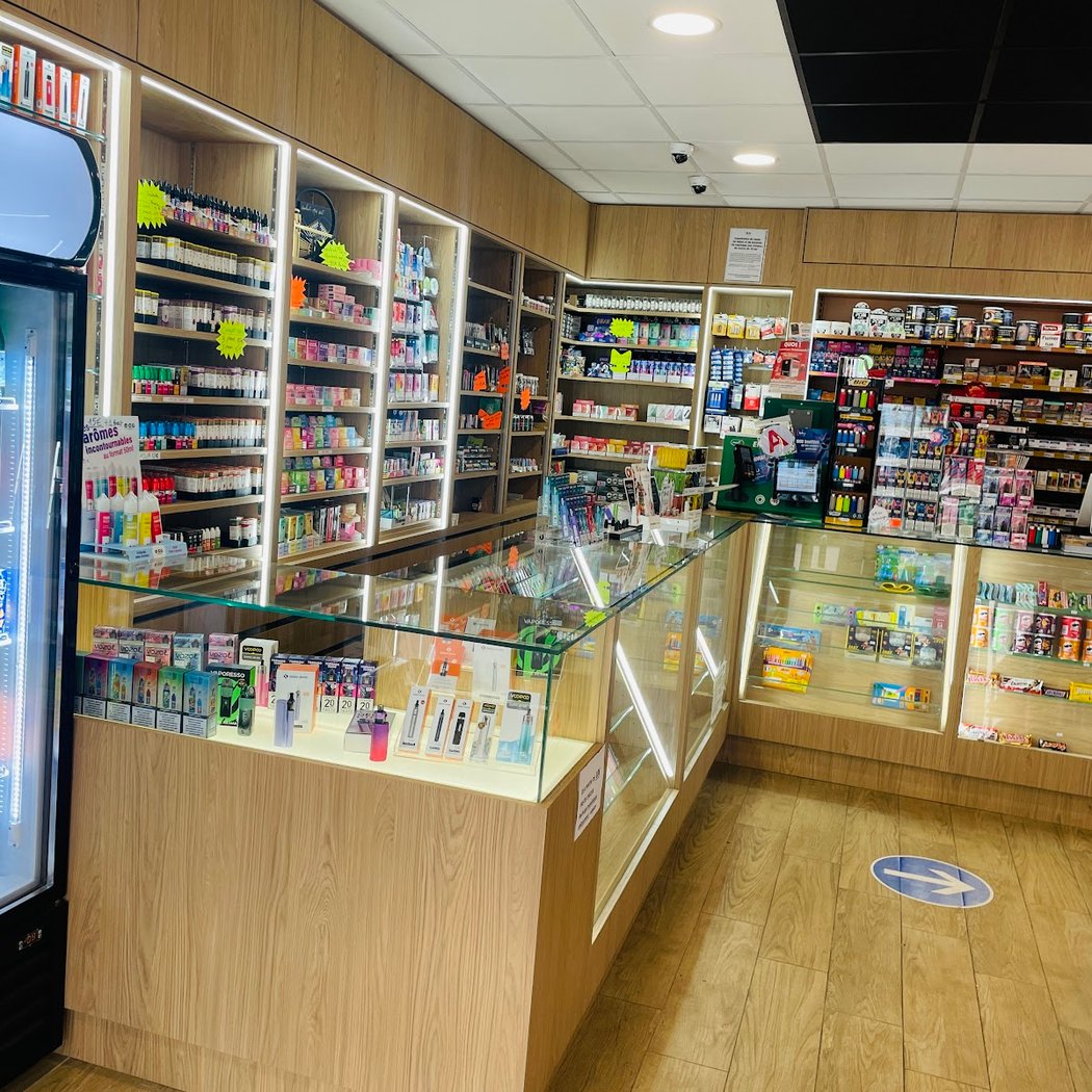 TABAC DE LA MAIRIE FDJ Presse Vape CAVE À CIGARES CBD PHOTOCOPIE PMU CAFE NICKEL 1