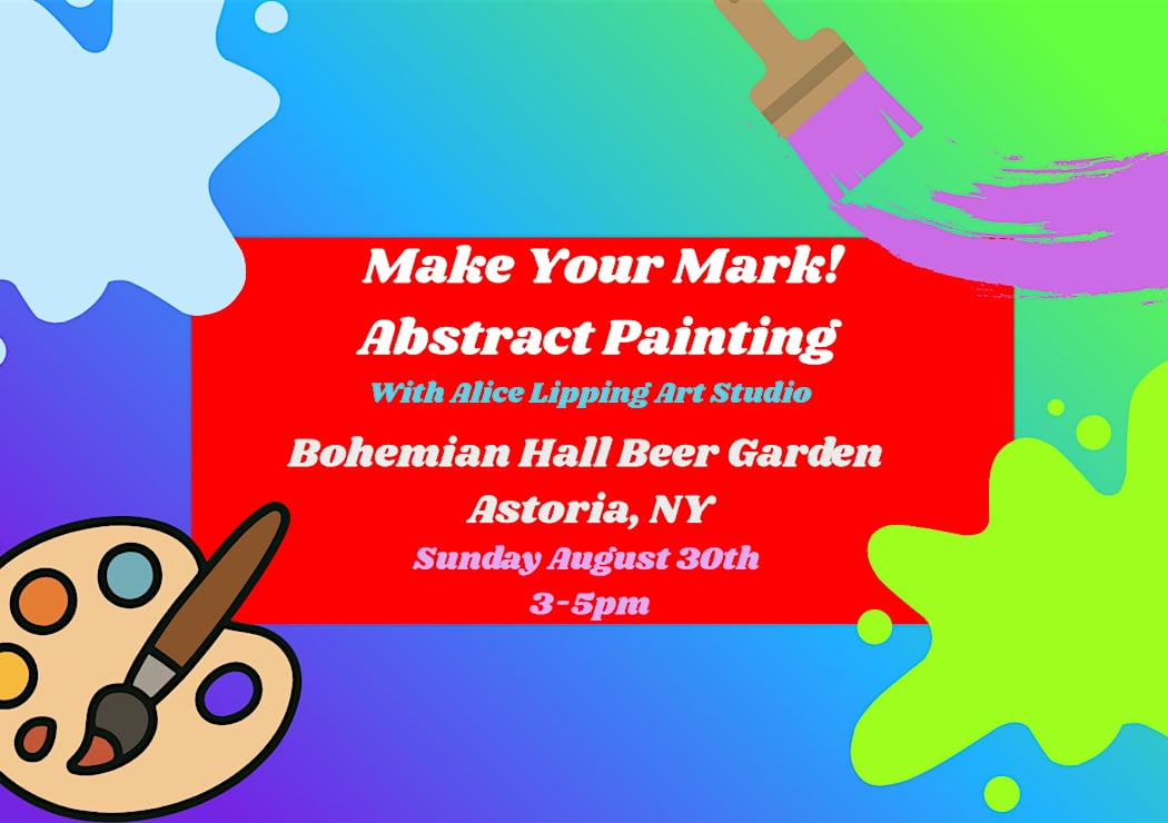 Make Your Mark! Paint Outside the Box: An Abstract Paint Experience