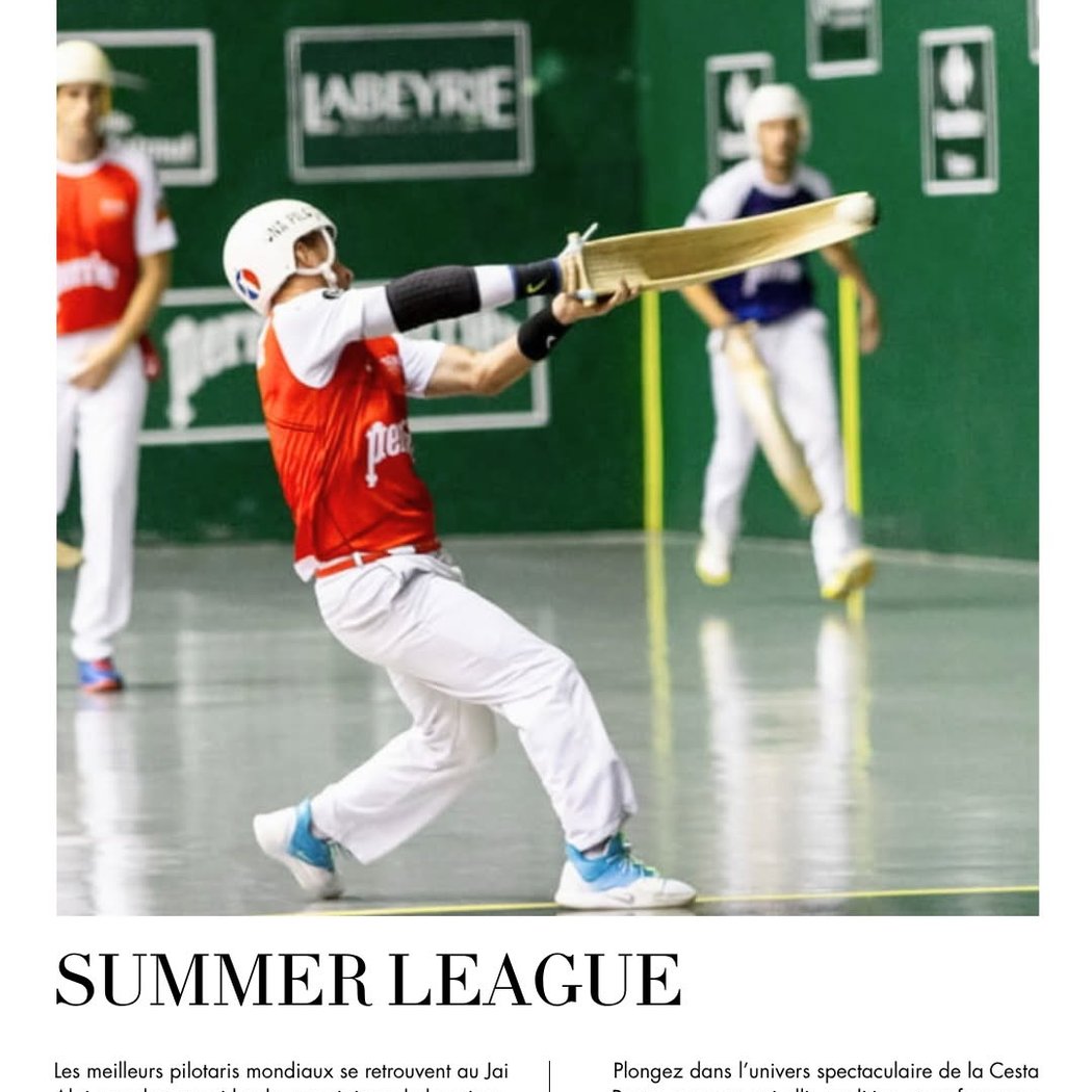 Summer League : Pelote basque à cesta punta 1
