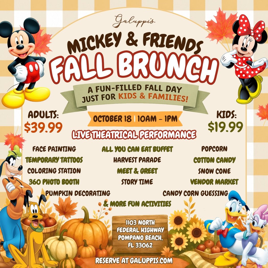 Mickey & Friends Fall Brunch
