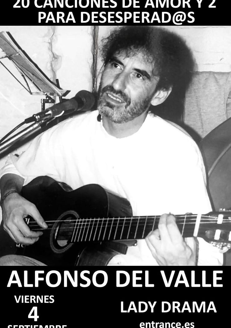 Alfonso del Valle: 20 canciones de amor y 2 para desesperad@s