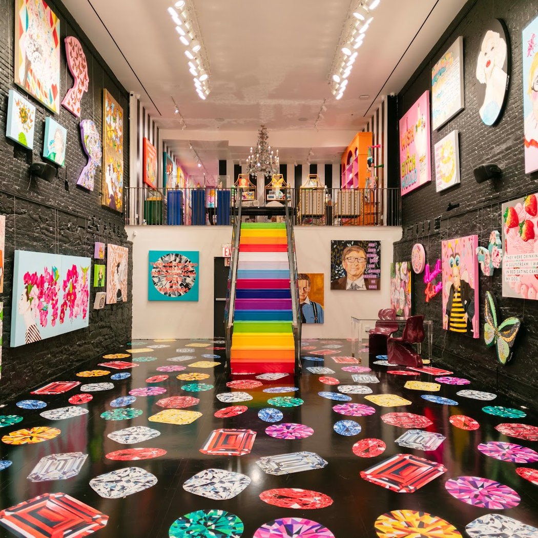 Ashley Longshore Studio Gallery 1