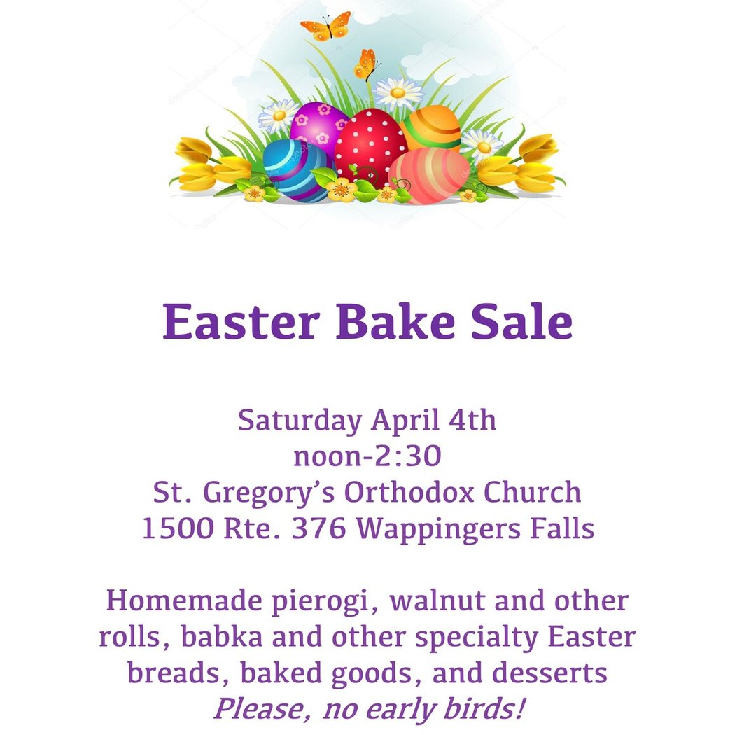 Spring Bake Sale 1