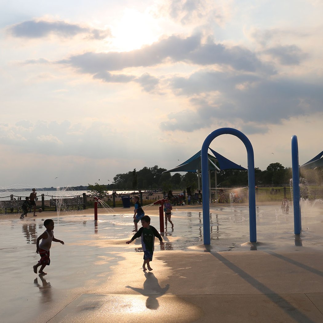 Lake Saint Clair Metropark water park 2