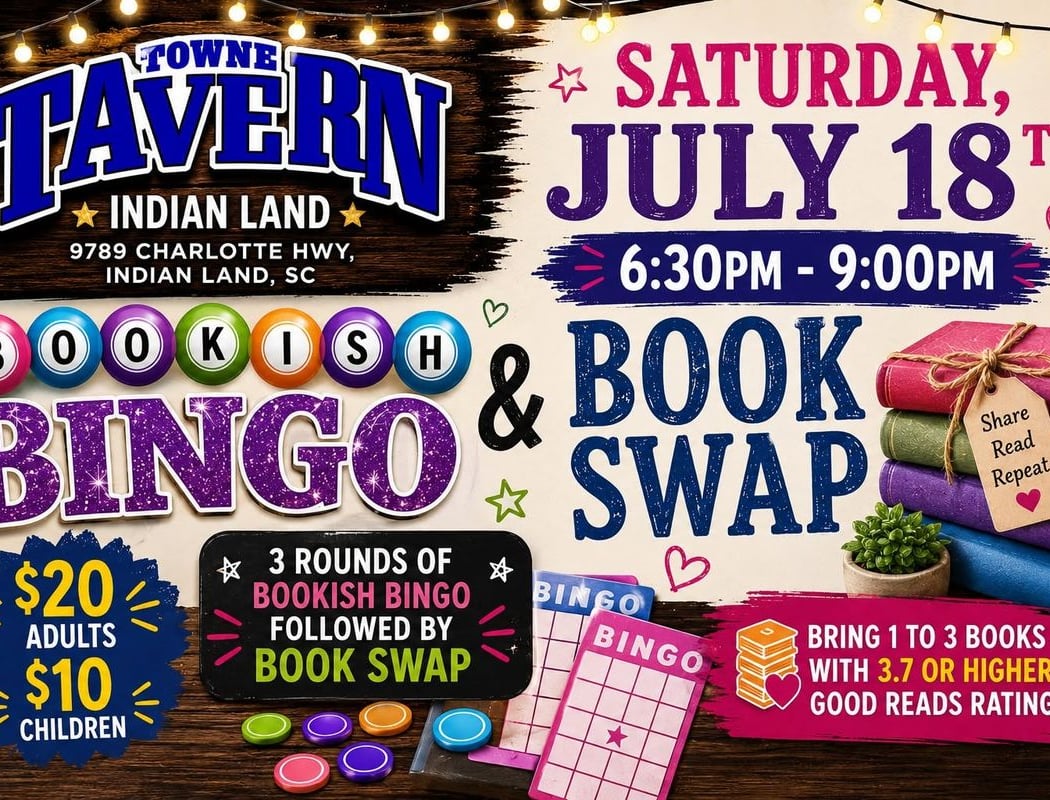 Bookish BINGO & Book Swap 1