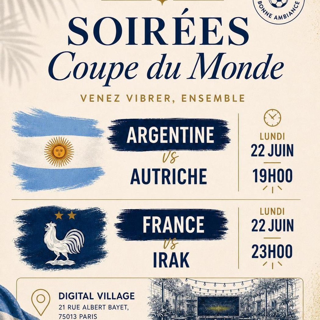 Match : Argentine - Autriche 1