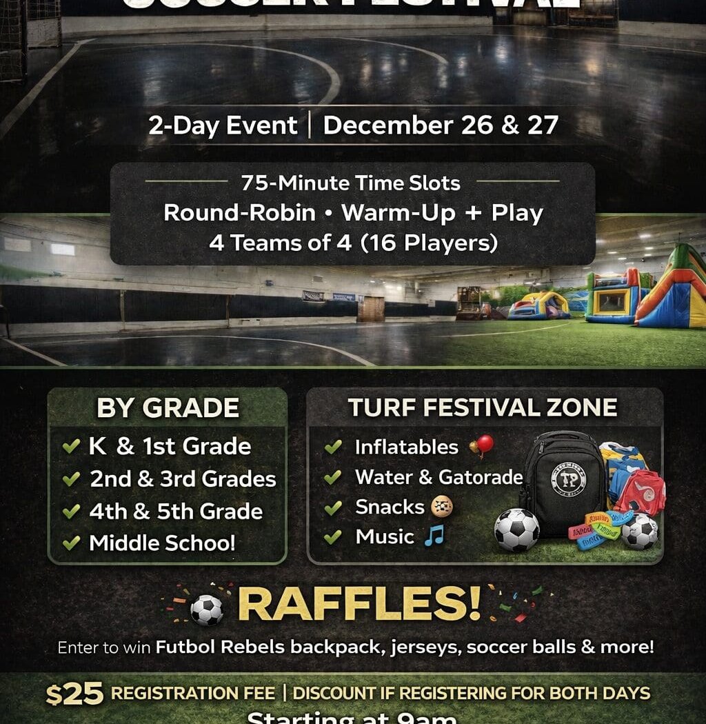 Holiday Indoor Soccer Festival 1