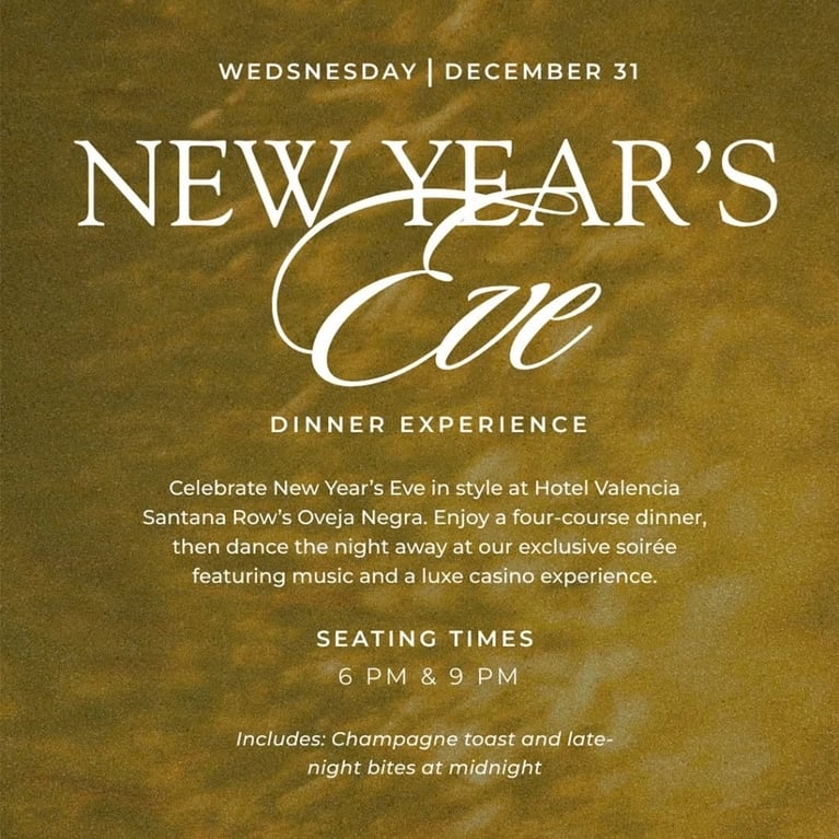 New Year's Eve at Hotel Valencia 1