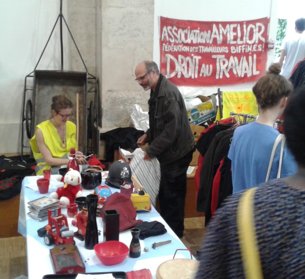 Ressourcerie des biffins de l'association AMELIOR 1