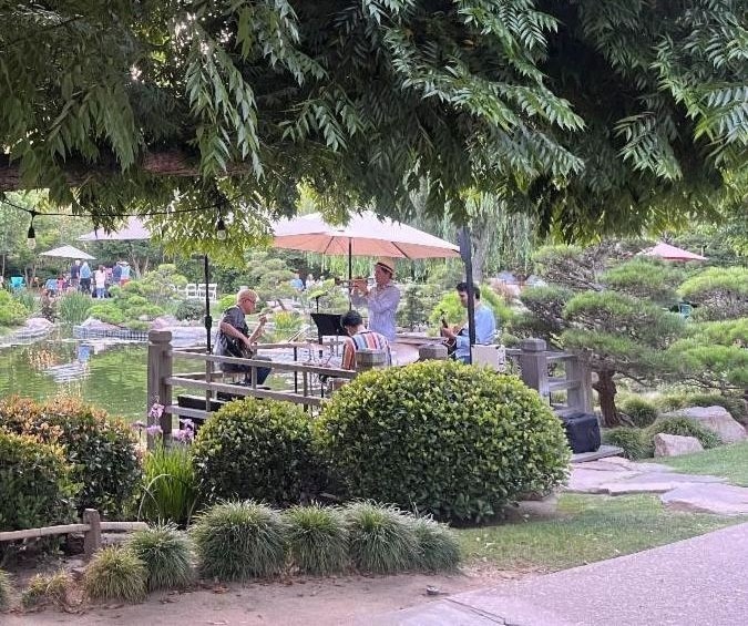 Evening Music in the Garden