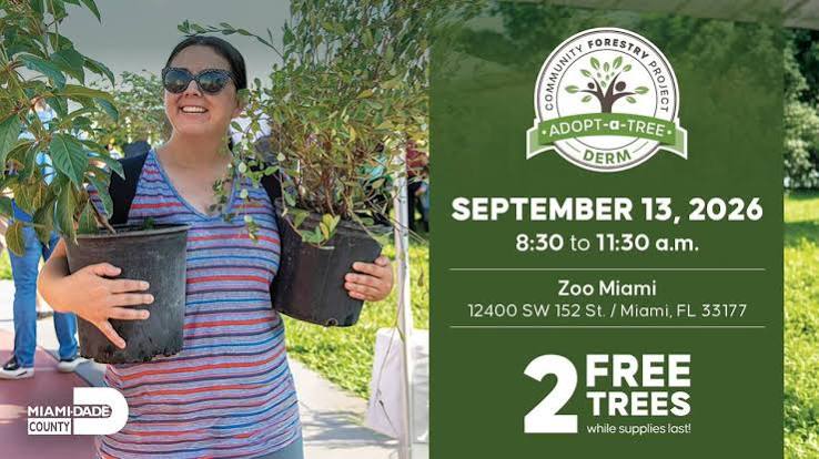 Miami-Dade Adopt-a-Tree Final Giveaway 2026