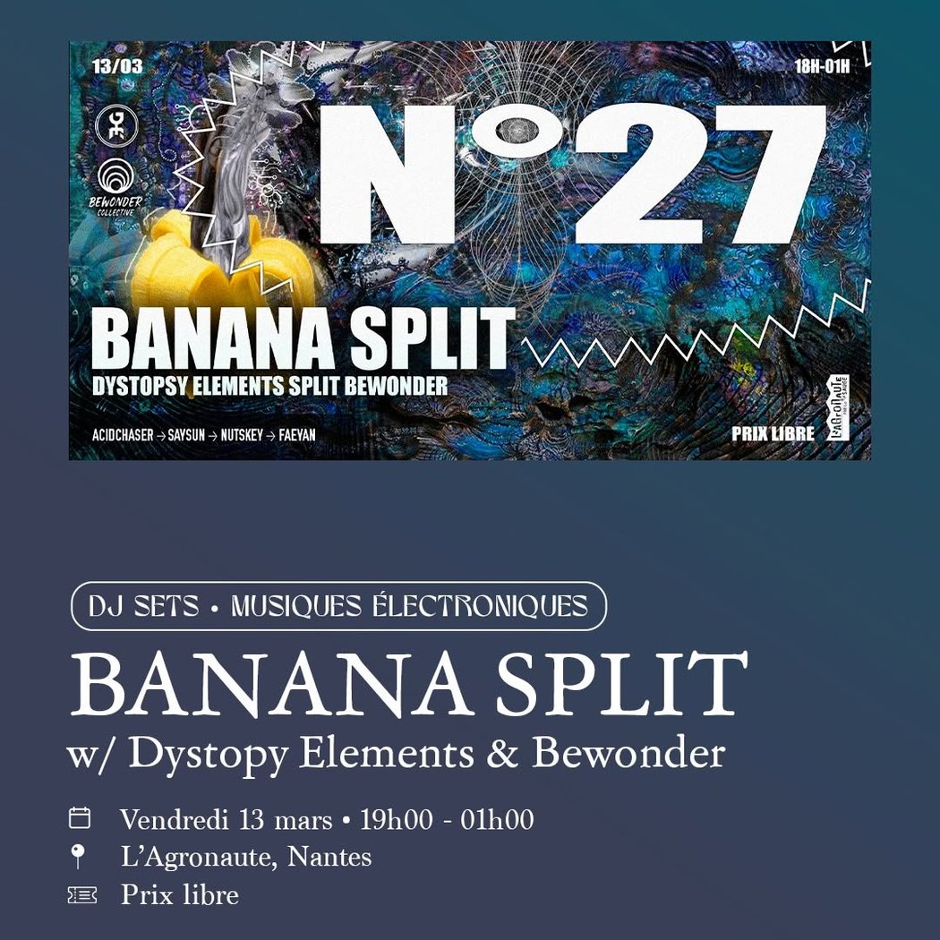 BANANA SPLIT w/ Dystopy Elements & Bewonder 1