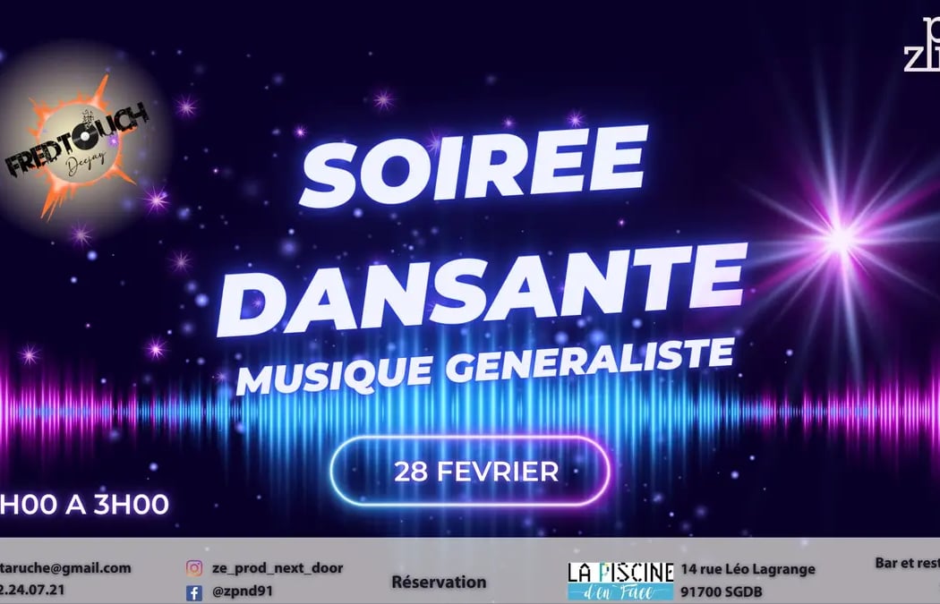 Soirée dansante - Musique généraliste 1