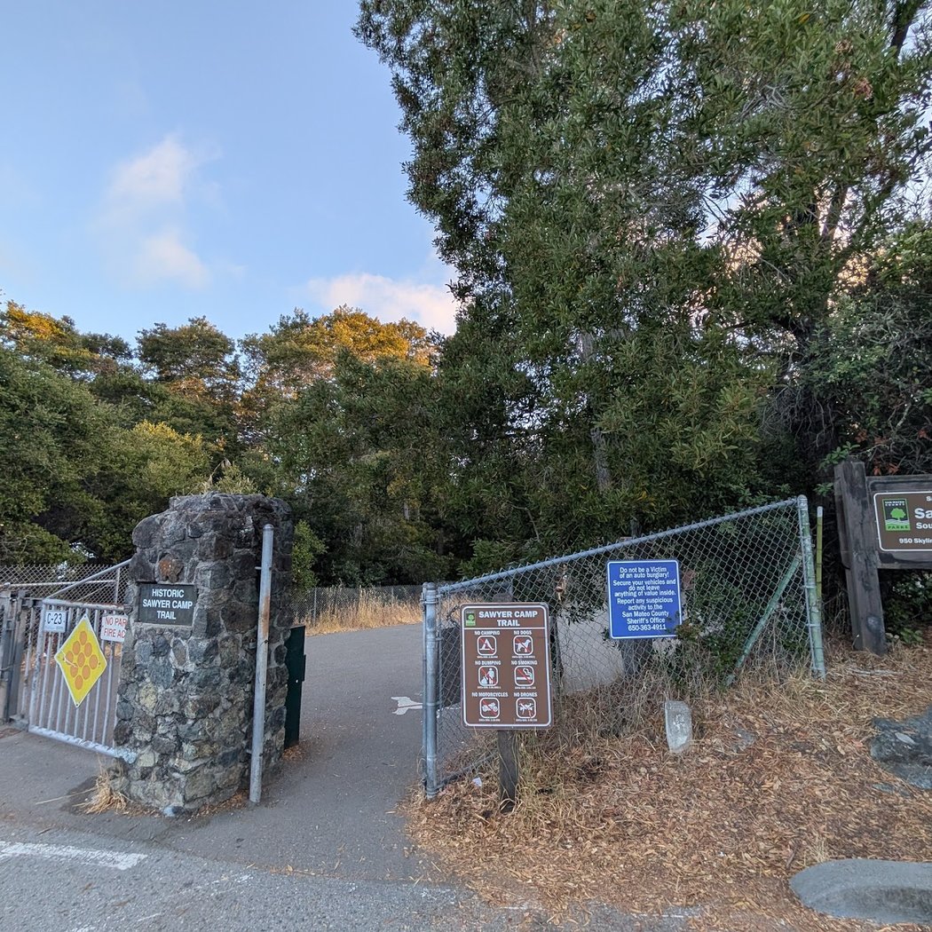 Sawyer Camp Trail South Trailhead 2