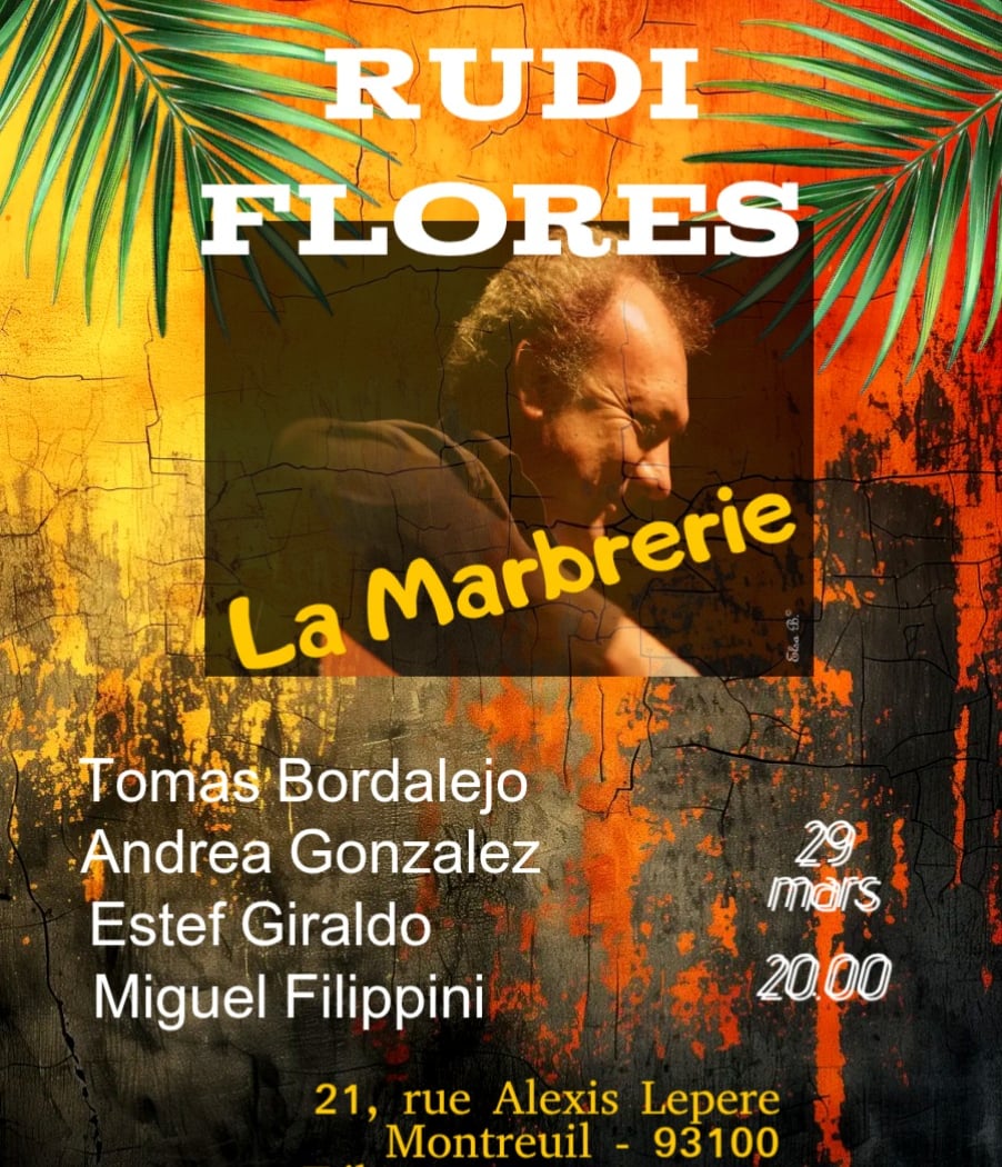 RUDI FLORES + Tomas Bordalejo, Andrea Gonzalez, Estef Giraldo, Miguel Filippini, Sébastien Giniaux & Wladimir Beltràn 1