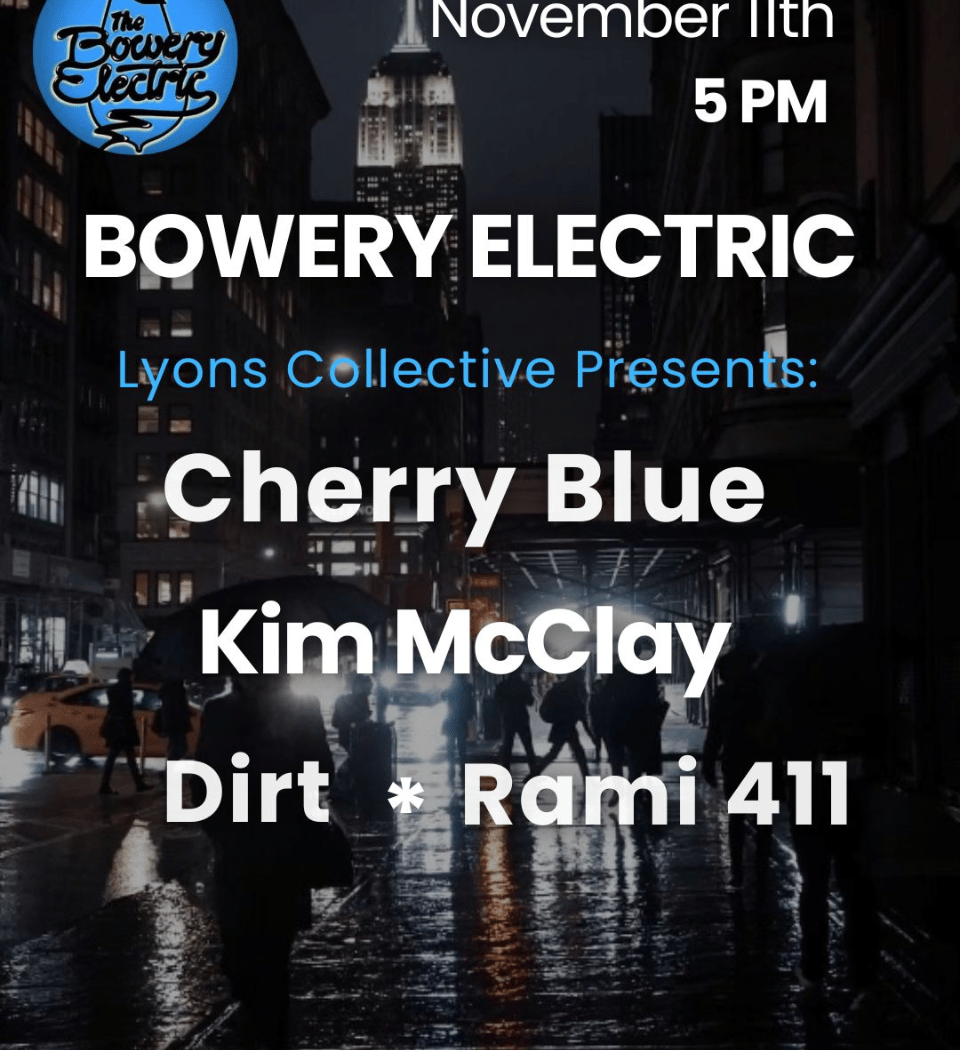Cherry Blue • Kim McClay • Dirt • Rami 411 1