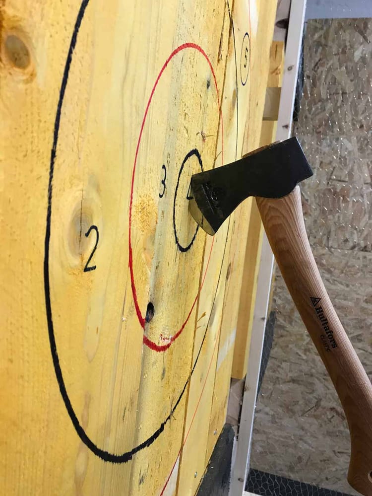 Lancer de hache Bordeaux Pessac - Les Frères Jacks 3