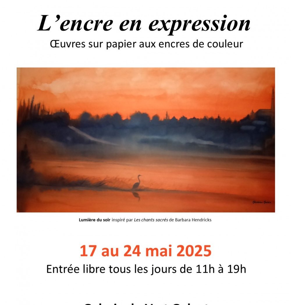 L'encre en expression : Ghislaine Guérin 1
