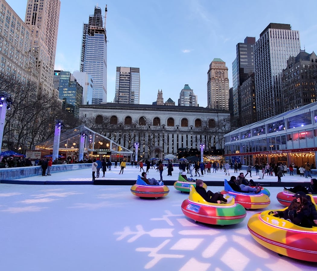 Ice Skating at Bank of America Winter Village 1