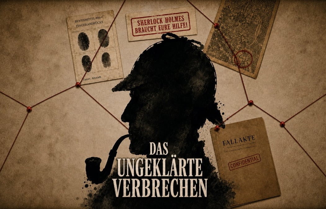 Escape the City: Das ungeklärte Verbrechen mit echtem Spielpaket