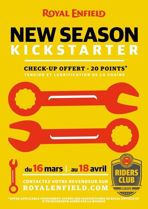 NEW SEASON KICKSTARTER 2026 – Check-up GRATUIT 1
