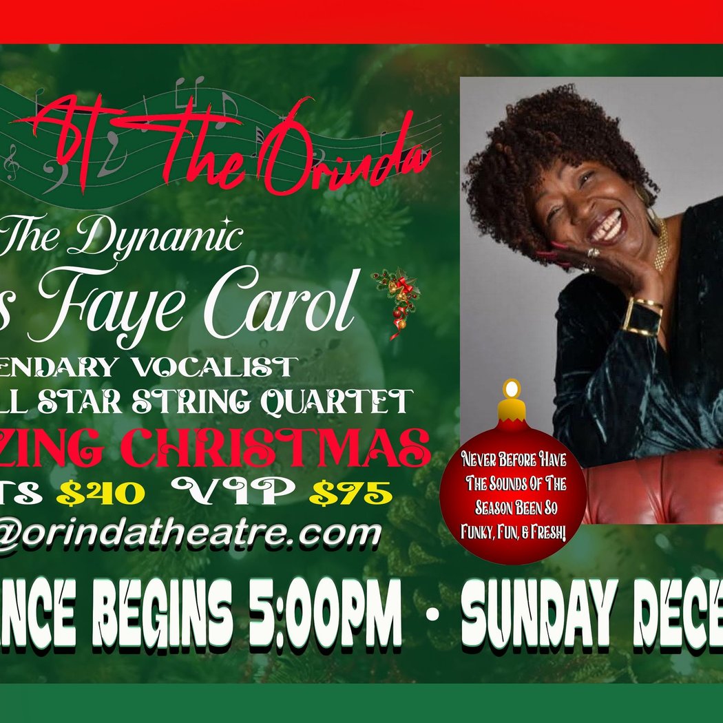 Faye Carol - Carolizing Christmas Concert 1