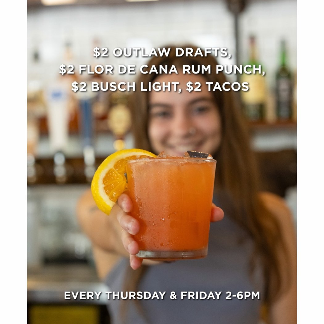 $2 HAPPY HOUR