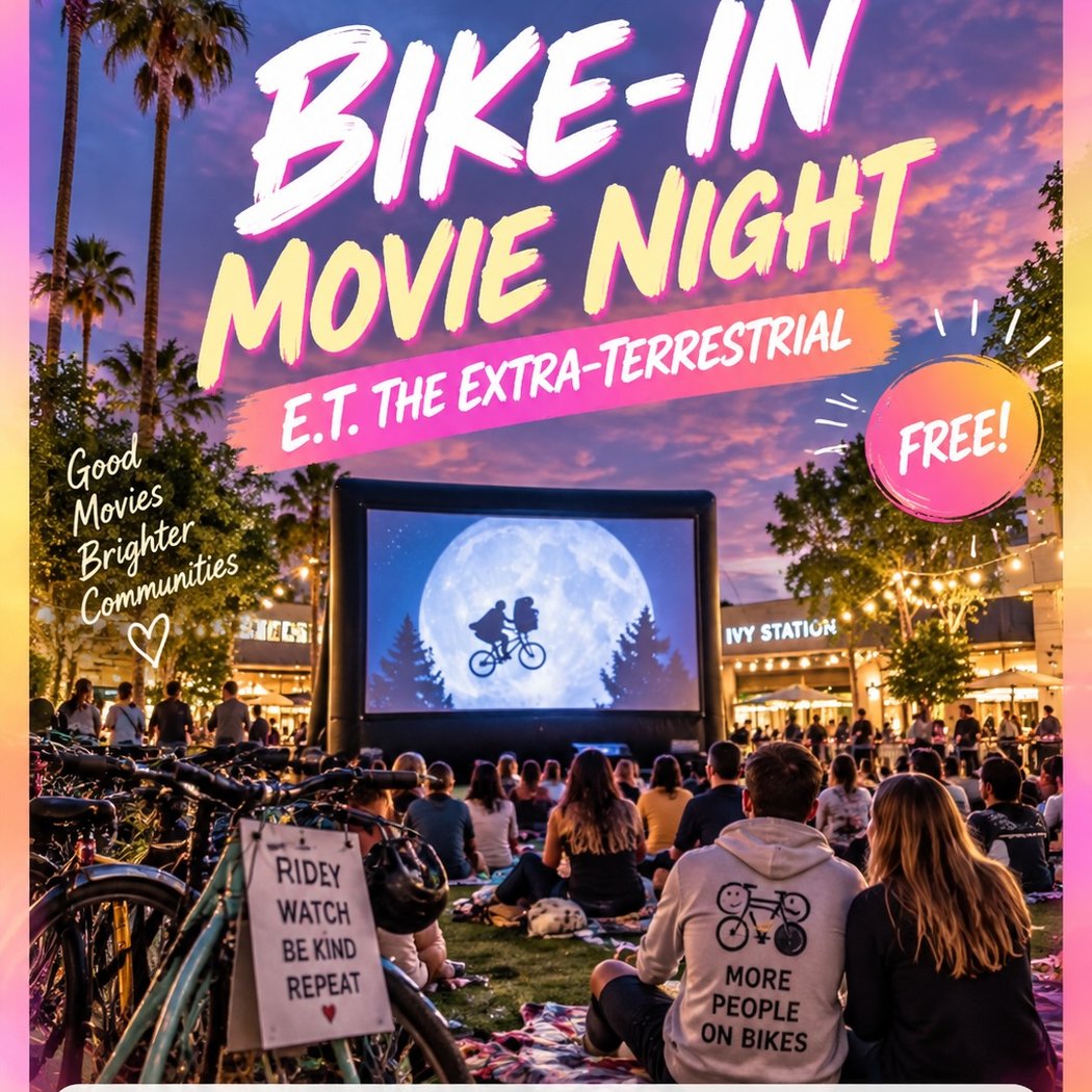 Bike In Movie Night featuring E.T. The Extra-Terrestrial