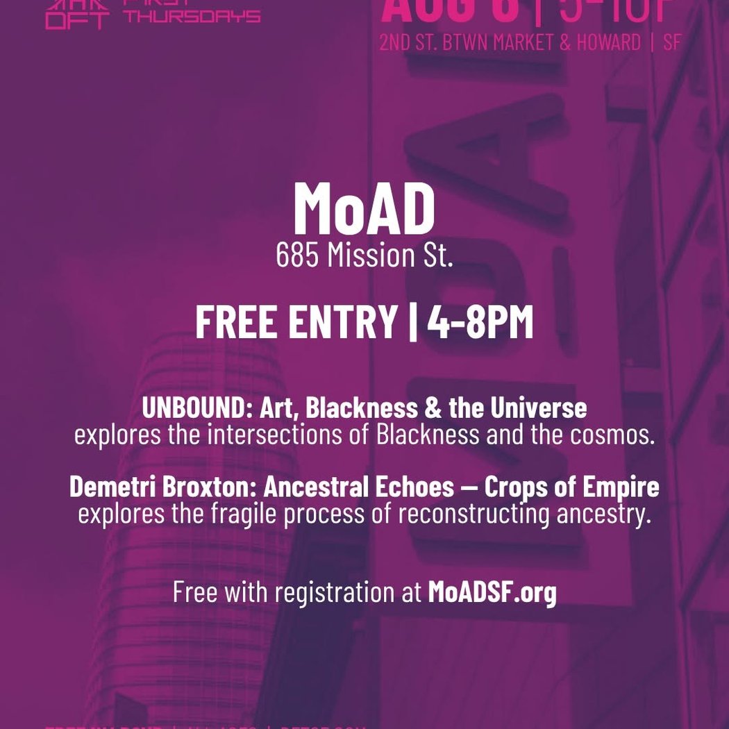 Free Entry at MoAD 1