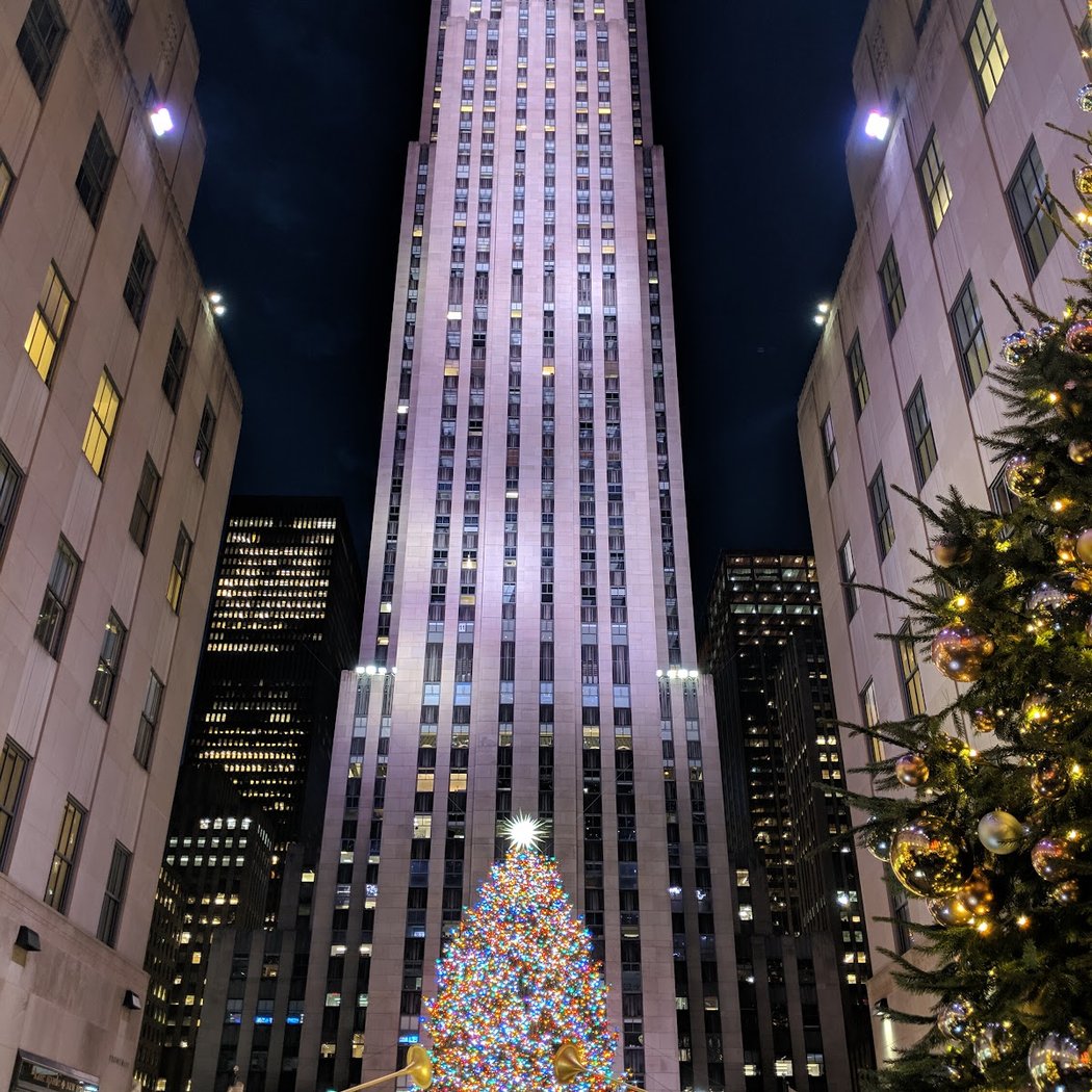 Rockefeller Center Christmas Tree Lighting 3