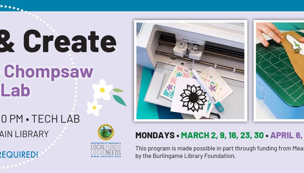 Cut & Create: Cricut + ChompSaw Makers Lab 1