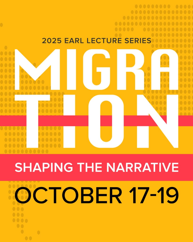 Earl Lecture Series - Migration: Shaping the Narrative 1