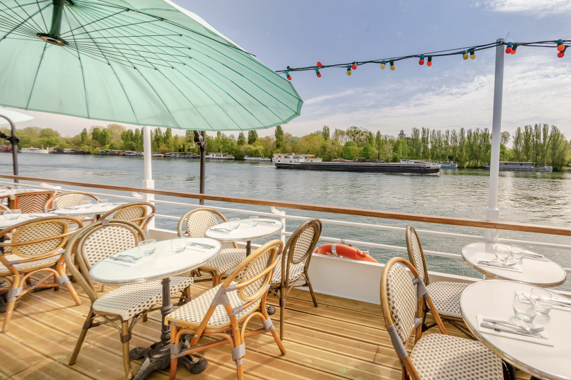 Brasserie Aqua - Restaurant au bord de l'eau - Paris 4