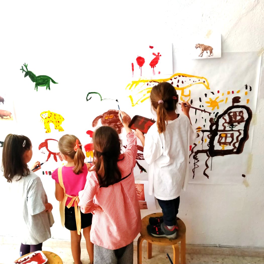 La Araña, arte para niños 3