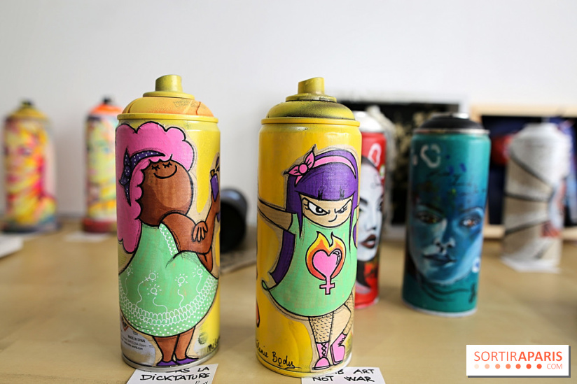 Street Art: Exposition des Bombasphères 2