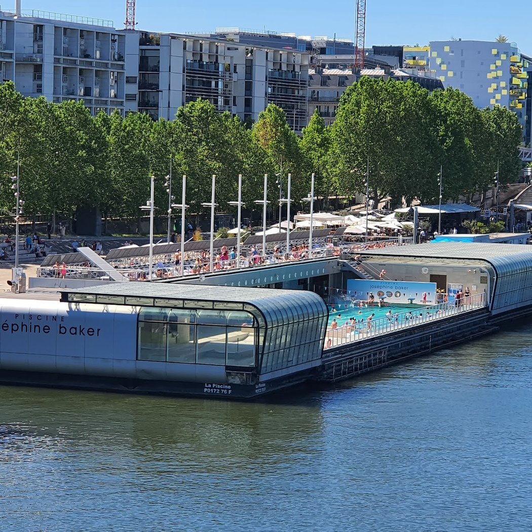 Baignade dans la Seine