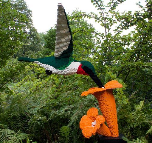 Nature Connects Made with LEGO Bricks