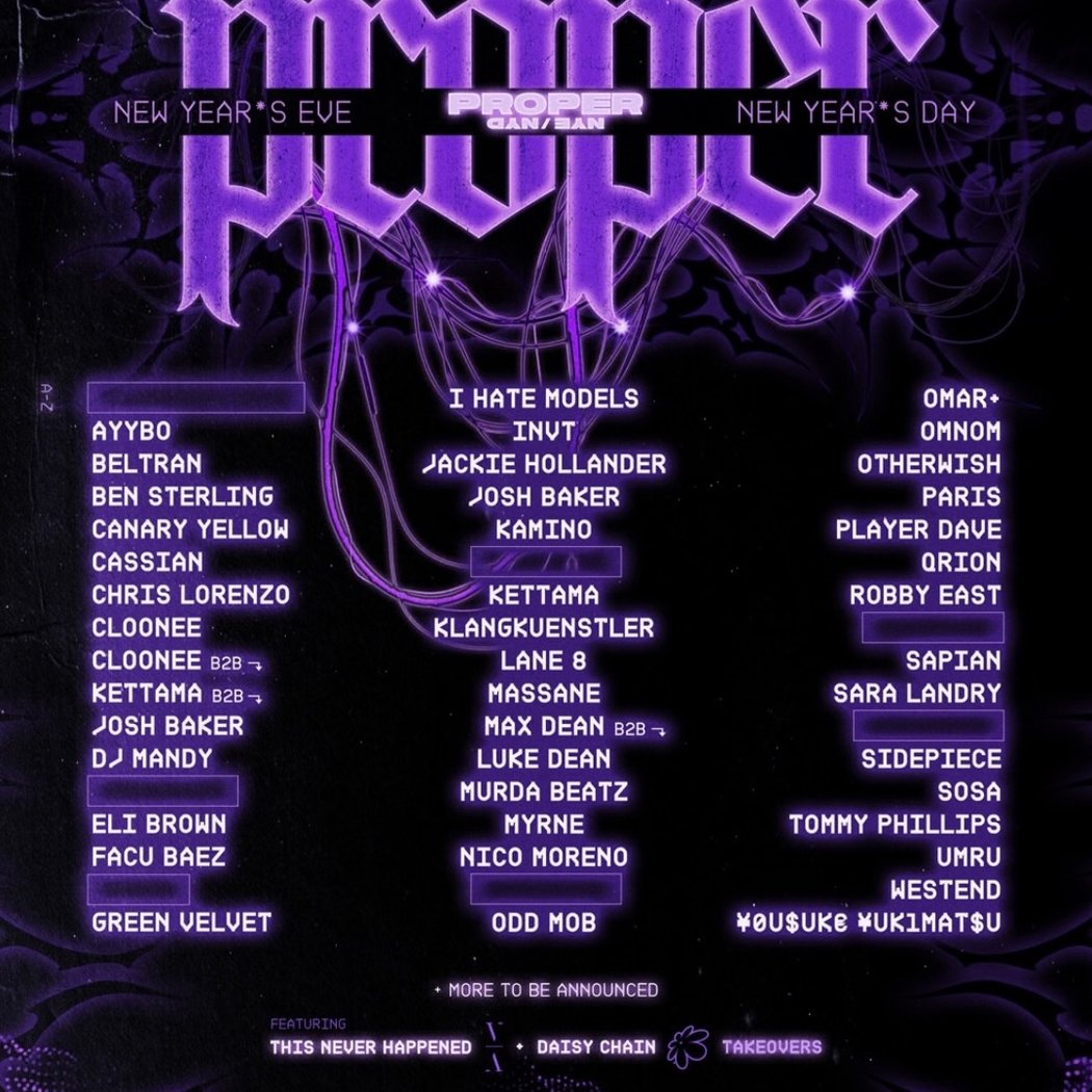 Proper NYE 2