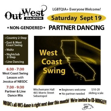 OutWest Monthly Dance 1
