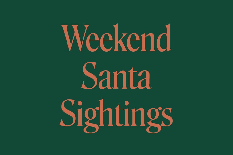 Weekend Santa Sightings 1