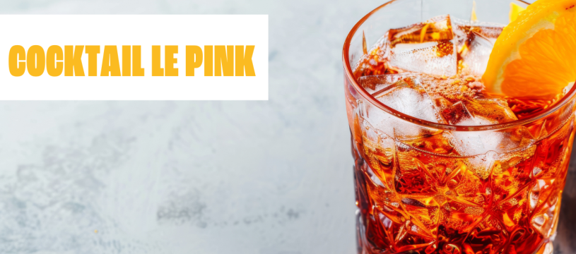 Cocktail Le Pink 1