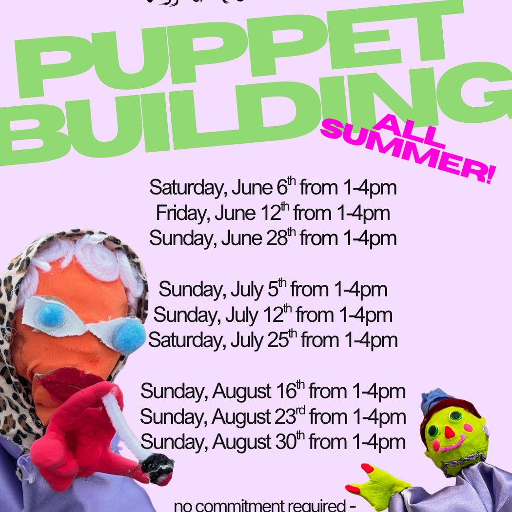 Puppet Building with Pincushion Puppet Club