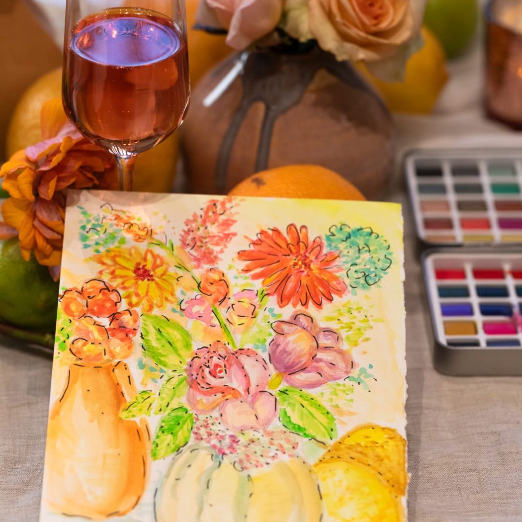 Winter Solstice Paint Party 2