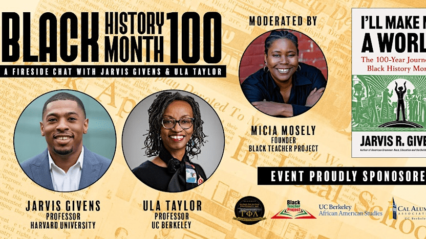 Black History Month 100: A Fireside Chat with Jarvis Givens & Ula Taylor 1