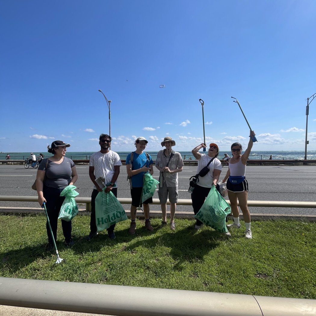 Litter clean up! 3
