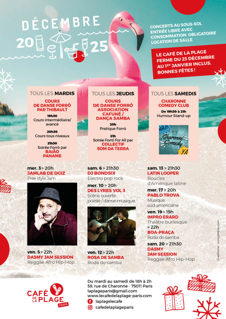 Programmation Musicale Decembre 2025 1
