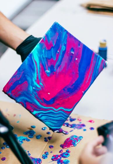 Acrylic Pouring Workshop 1