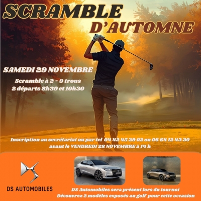 SCRAMBLE D’AUTOMNE 1